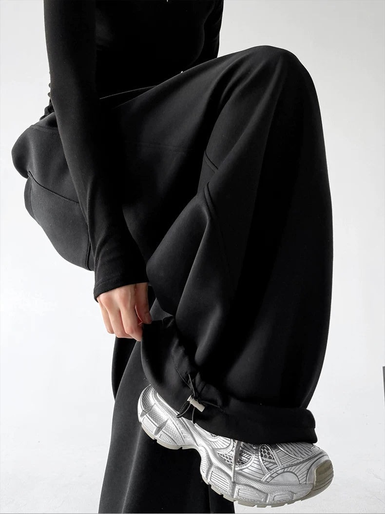 Calm Print Wide-Leg Sweatpants - COPPING THREADS - CT ORIGINALS