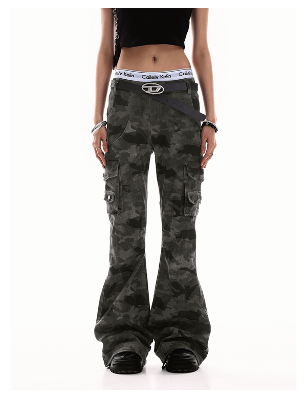 Camo Flare - Leg Cargo Pants - COPPING THREADS - 0123Start