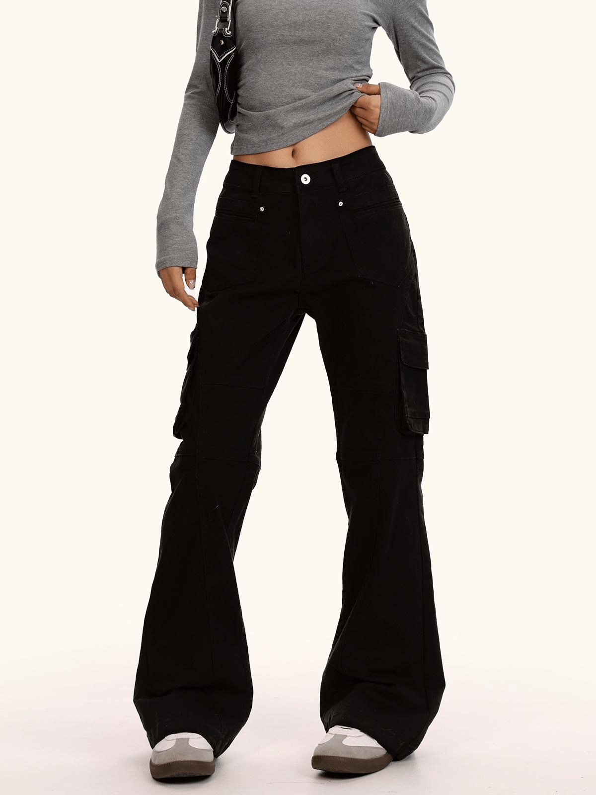 Camo Flared Cargo Pants - COPPING THREADS - 0123Start