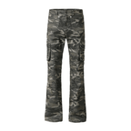 Camo Flared Cargo Pants - COPPING THREADS - 0123Start
