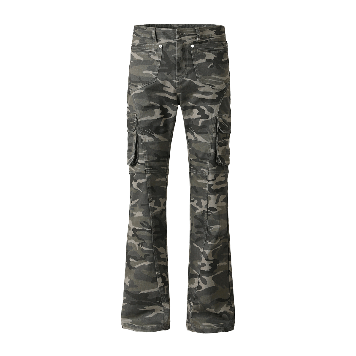 Camo Flared Cargo Pants - COPPING THREADS - 0123Start