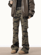 Camo Flared Cargo Pants - COPPING THREADS - 0123Start