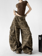 Camo Multi - Pocket Wide - Leg Cargo Pants - CT3059 - COPPING THREADS - CT Select