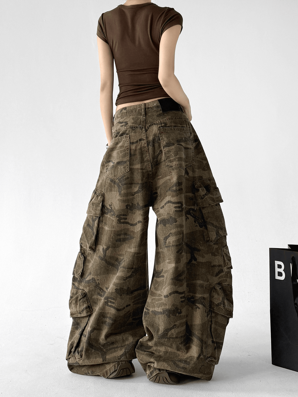 Camo Multi - Pocket Wide - Leg Cargo Pants - CT3059 - COPPING THREADS - CT Select