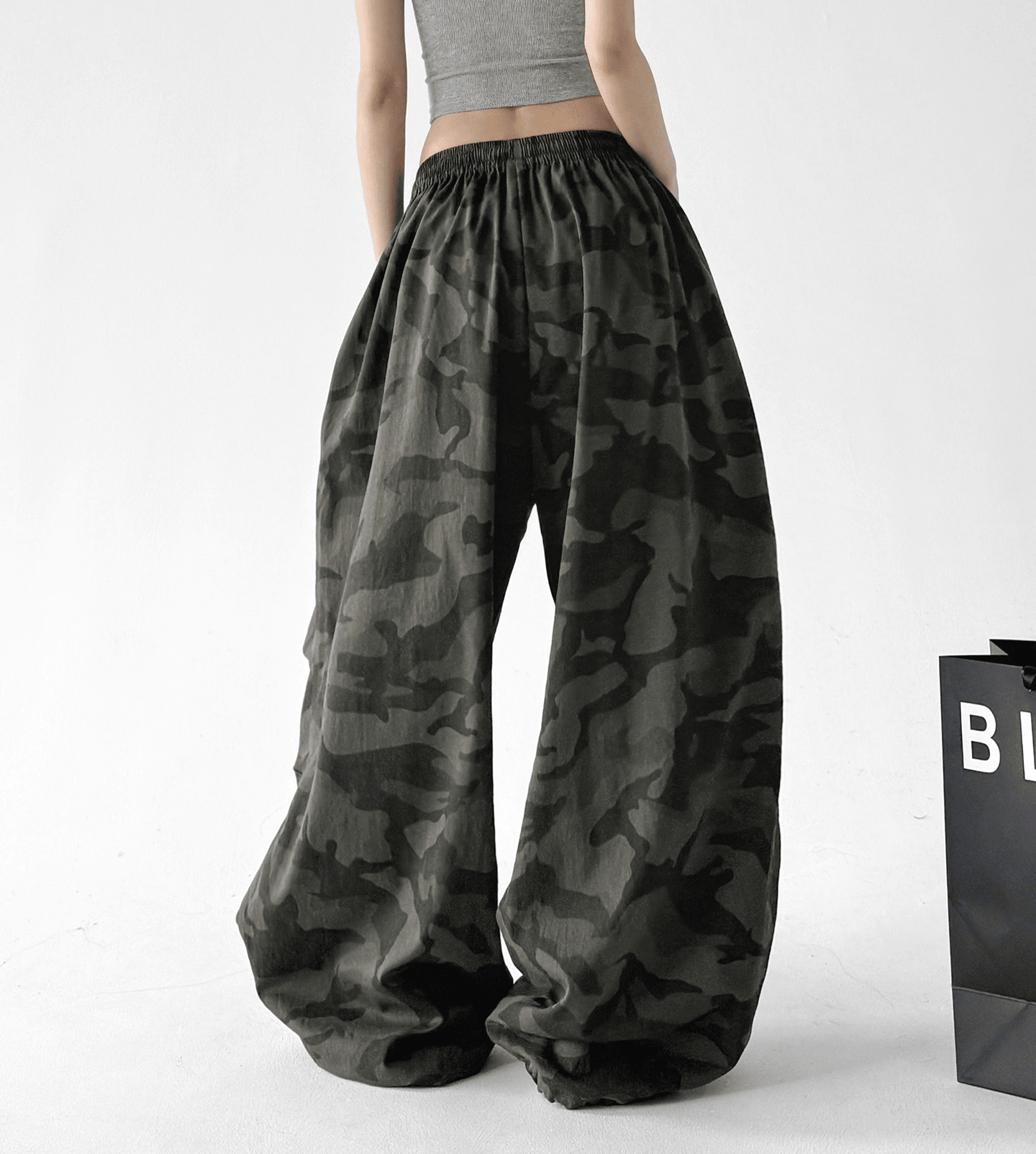 Camo Parachute Wide - Leg Pants - CT206 - COPPING THREADS - CT Select
