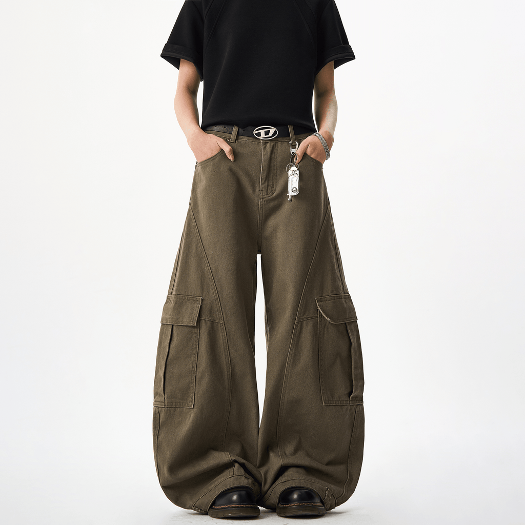 Camo Scythe - Cut Cargo Denim Pants - COPPING THREADS - CT Select