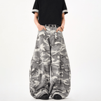 Camo Scythe - Cut Cargo Denim Pants - COPPING THREADS - CT Select
