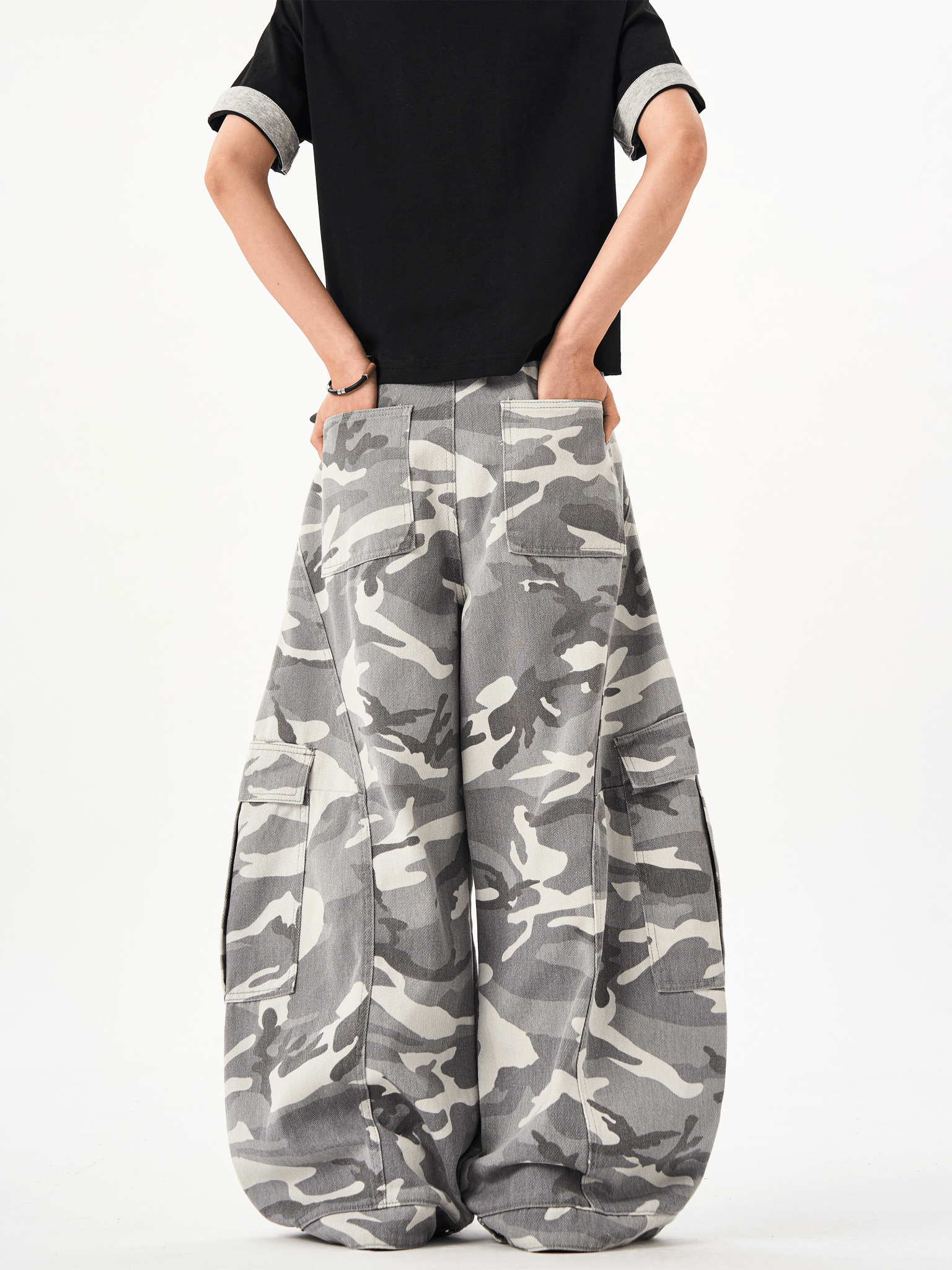 Camo Scythe - Cut Cargo Denim Pants - COPPING THREADS - CT Select
