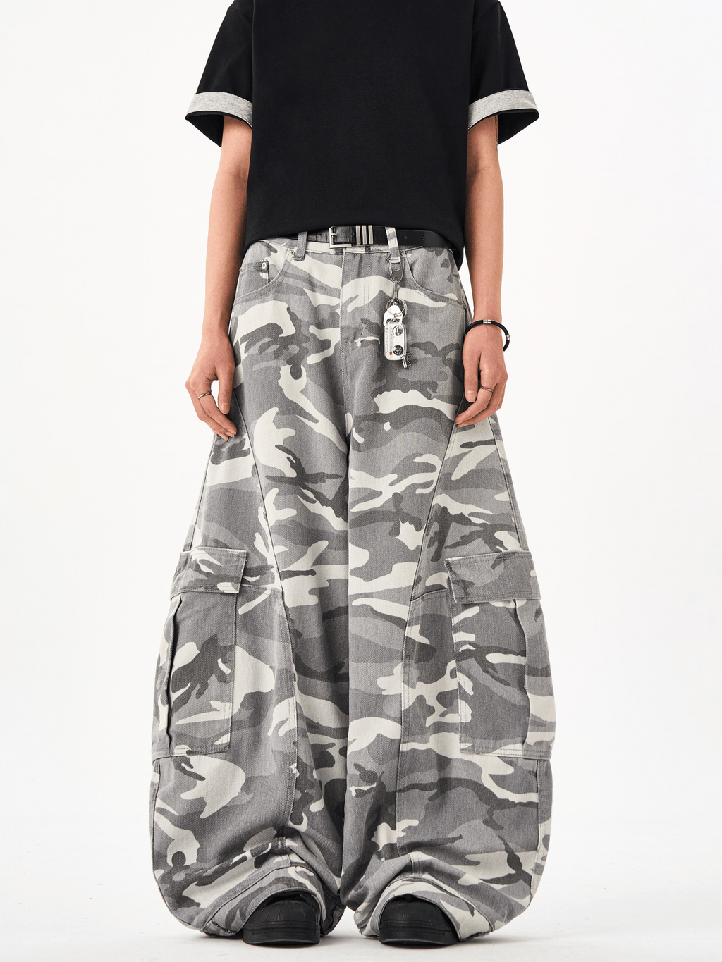 Camo Scythe - Cut Cargo Denim Pants - COPPING THREADS - CT Select