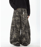 Camo Scythe - Cut Cargo Denim Pants - COPPING THREADS - CT Select