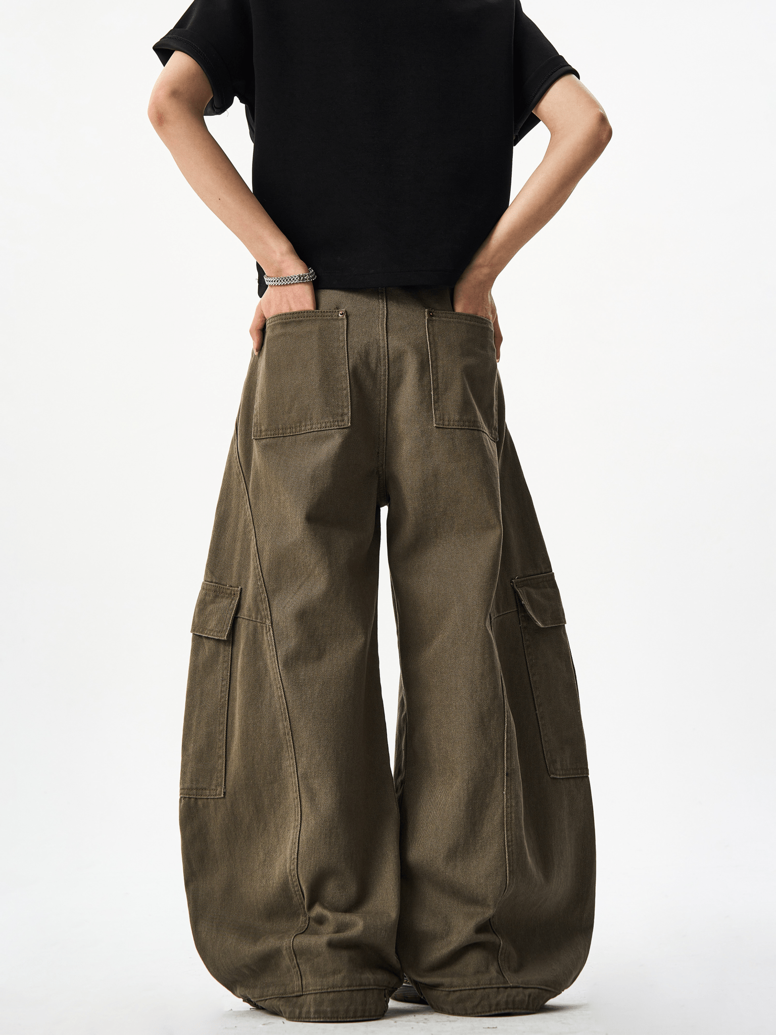 Camo Scythe - Cut Cargo Denim Pants - COPPING THREADS - CT Select