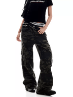 Camo Straight - Leg Cargo Pants - COPPING THREADS - CT Select