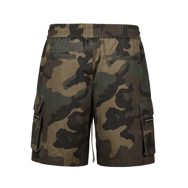 Utility-Shorts mit Camouflage-Muster Main Image