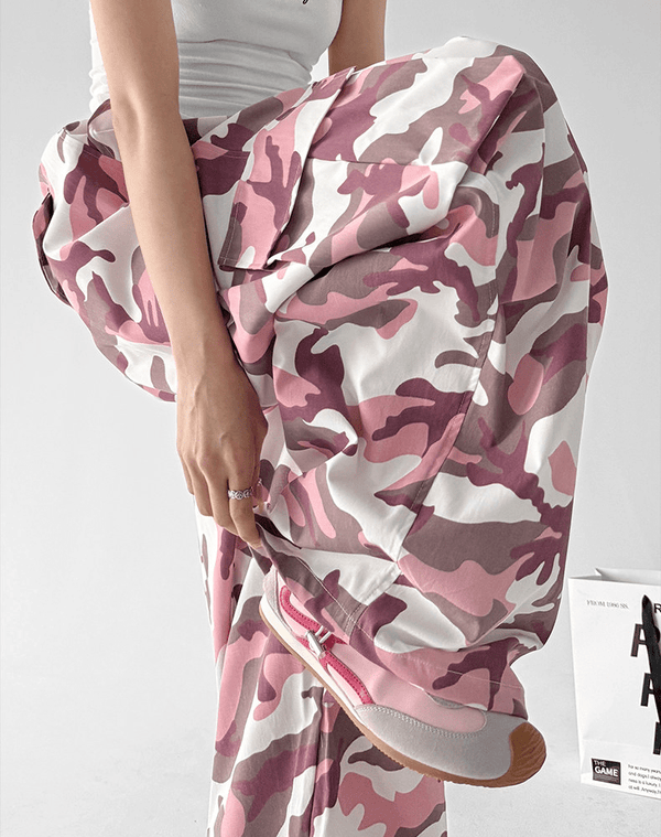 Camo Wide - Leg Cargo Pants - CT66113 - COPPING THREADS - CT Select