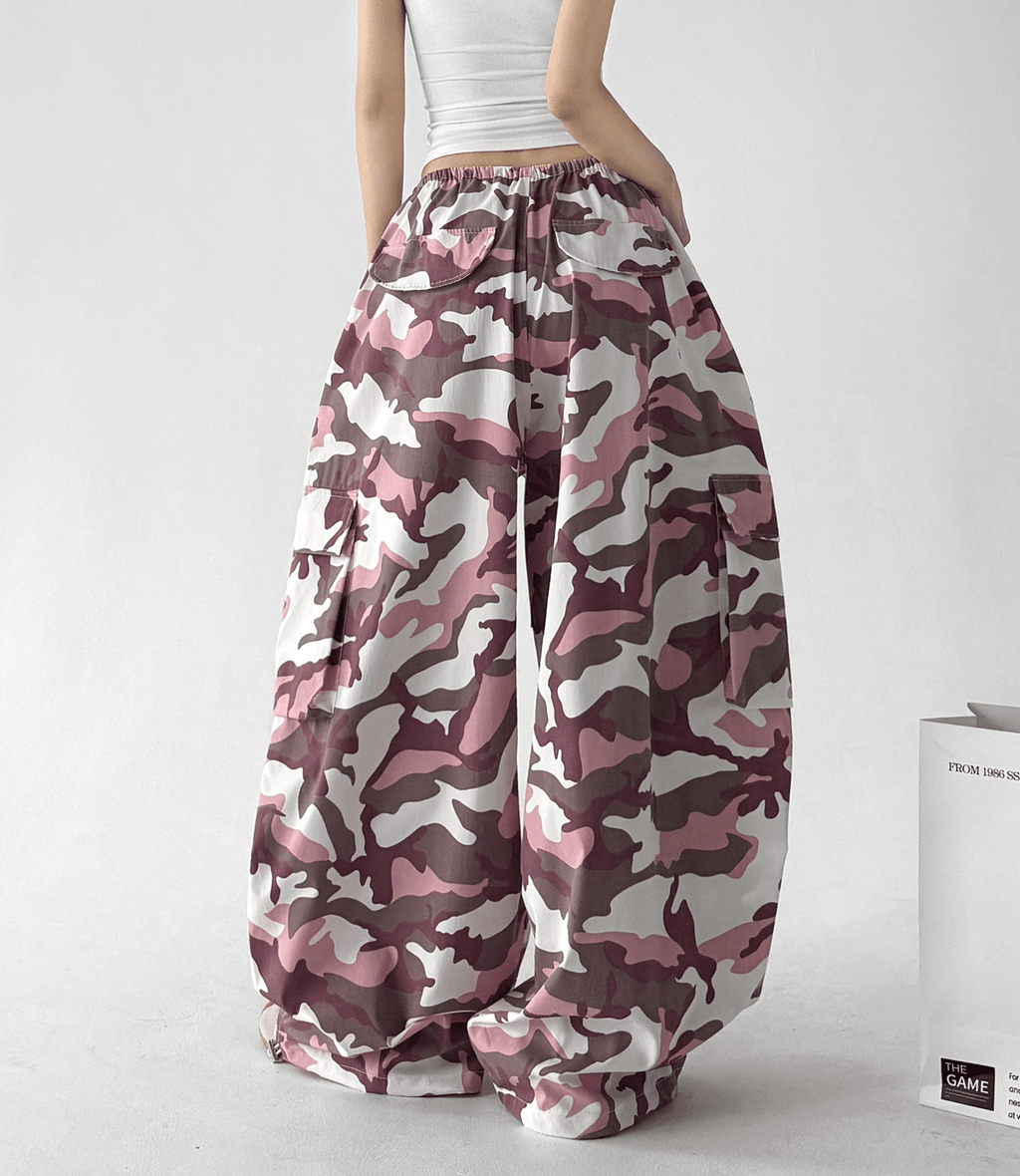 Camo Wide - Leg Cargo Pants - CT66113 - COPPING THREADS - CT Select