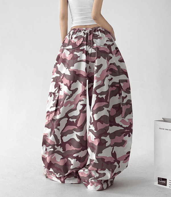 Camo Wide - Leg Cargo Pants - CT66113 - COPPING THREADS - CT Select