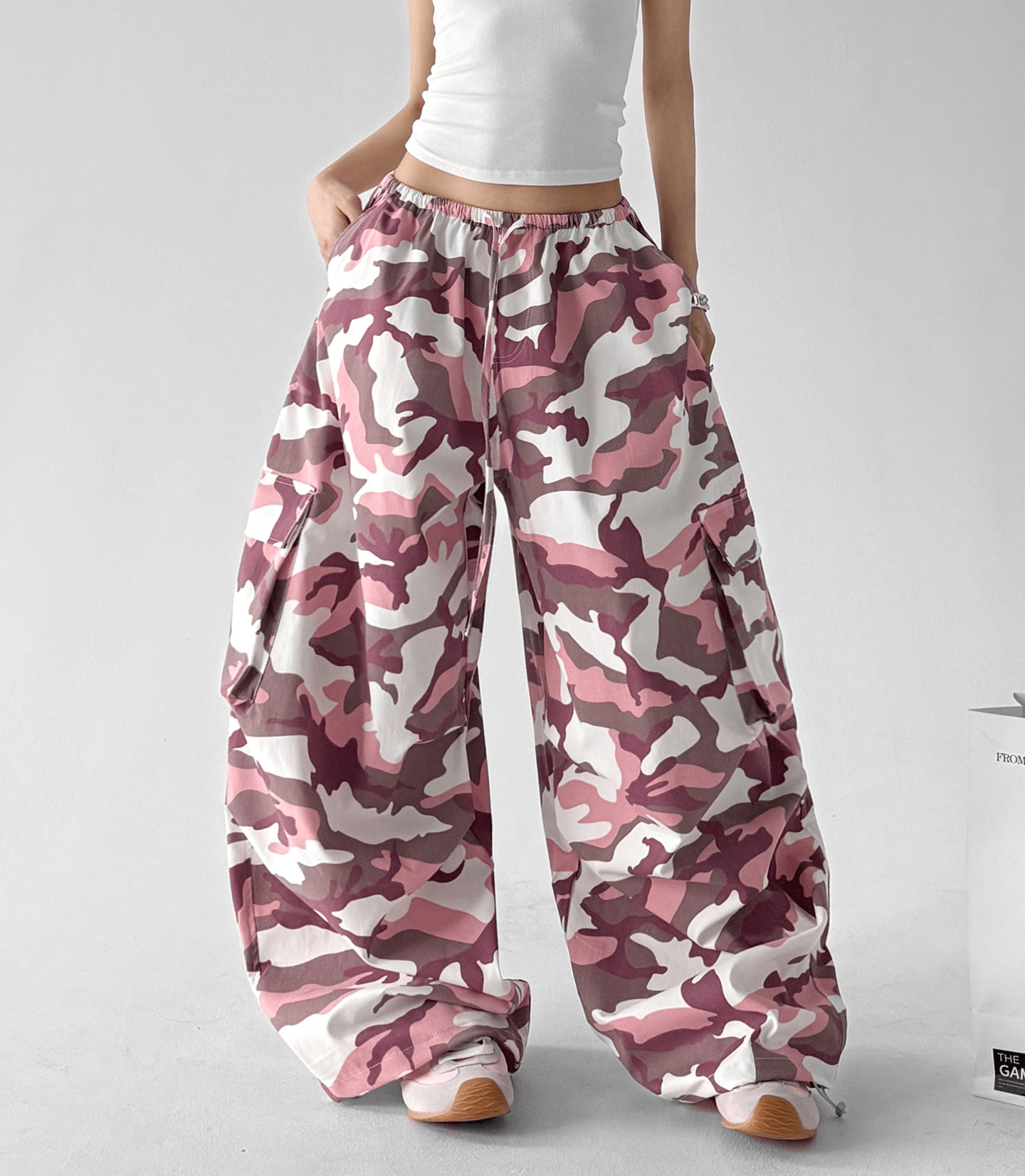 Camo Wide - Leg Cargo Pants - CT66113 - COPPING THREADS - CT Select