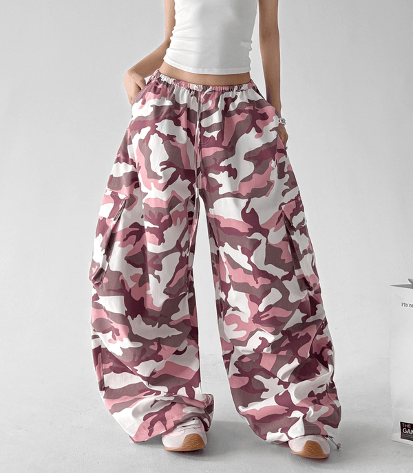 Camo Wide - Leg Cargo Pants - CT66113 - COPPING THREADS - CT Select