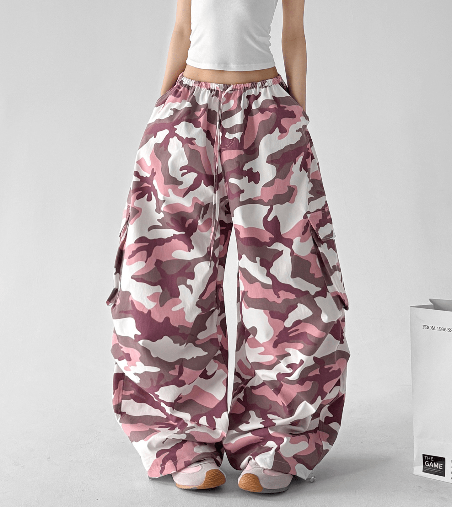 Camo Wide - Leg Cargo Pants - CT66113 - COPPING THREADS - CT Select Main image