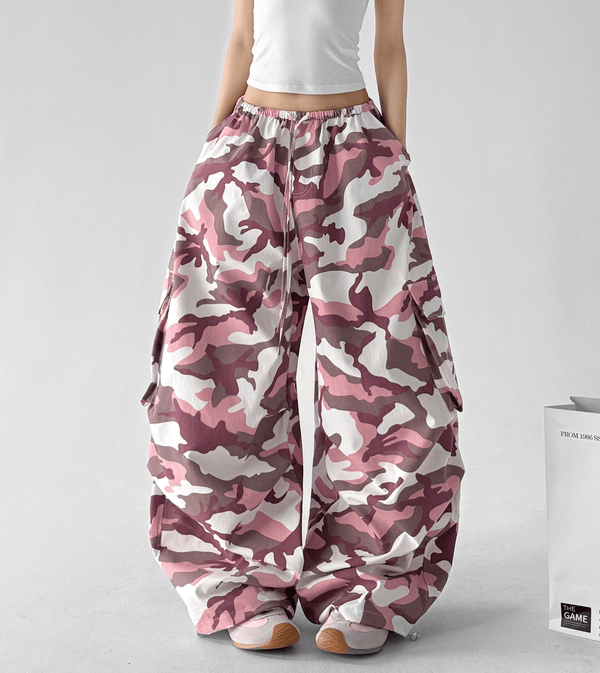 Camo Wide - Leg Cargo Pants - CT66113 - COPPING THREADS - CT Select