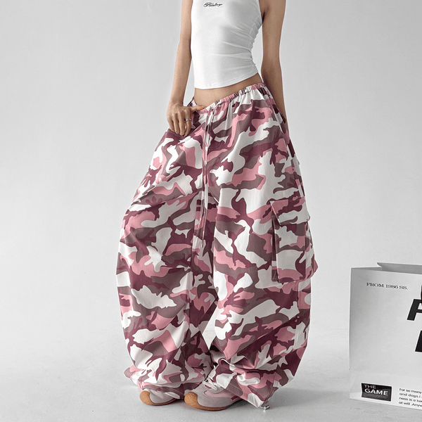 Camo Wide - Leg Cargo Pants - CT66113 - COPPING THREADS - CT Select