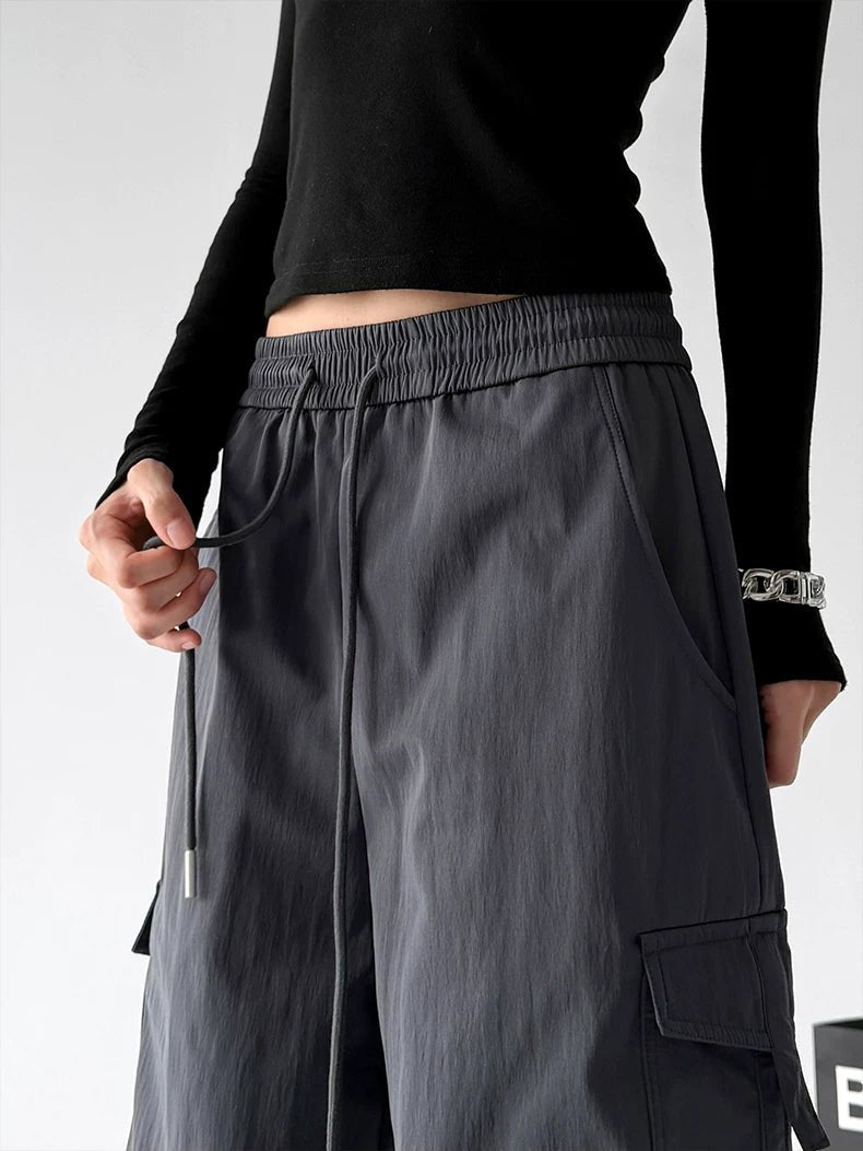 Cargo-Pocket Wide-Leg Pants - COPPING THREADS - CT ORIGINALS
