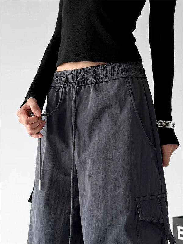 Cargo-Pocket Wide-Leg Pants - COPPING THREADS - CT ORIGINALS