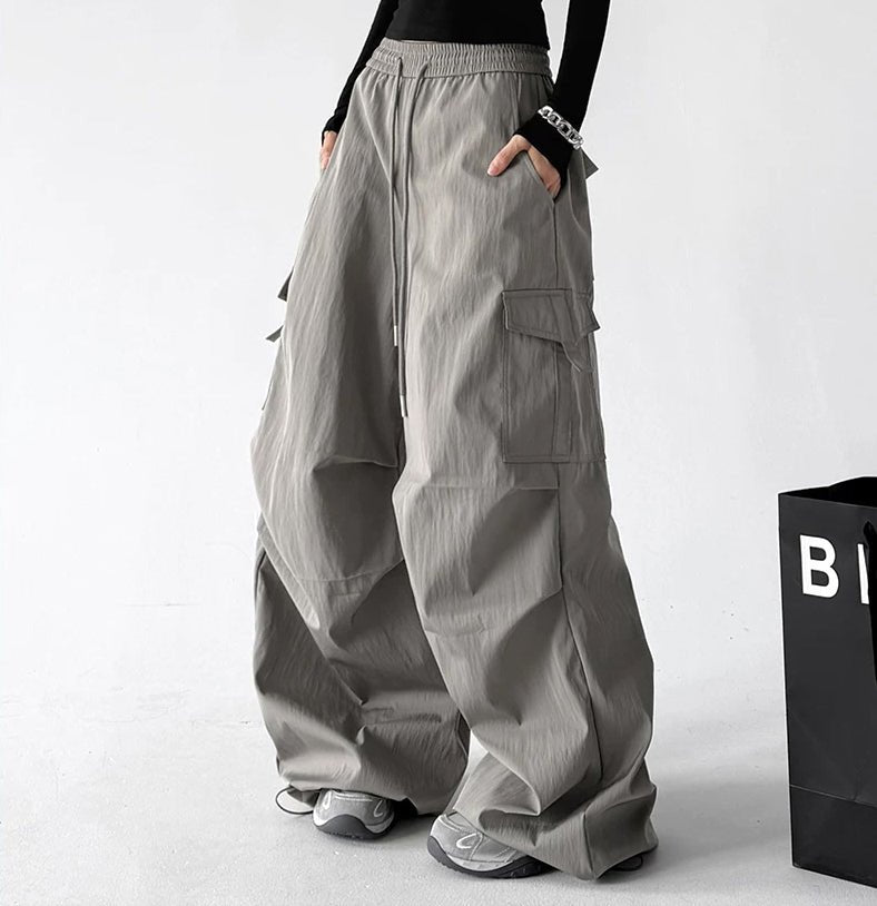 Cargo-Pocket Wide-Leg Pants - COPPING THREADS - CT ORIGINALS