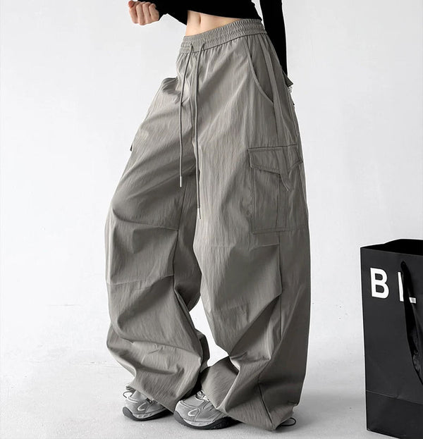Cargo-Pocket Wide-Leg Pants - COPPING THREADS - CT ORIGINALS