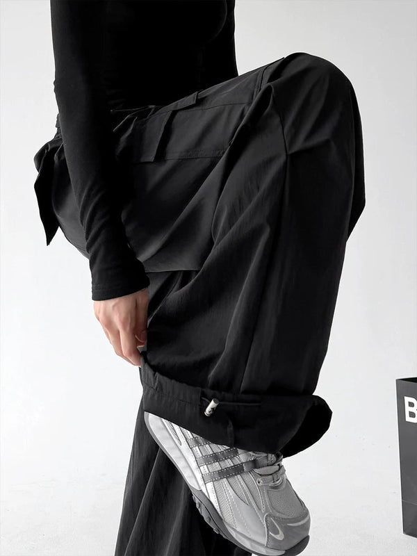 Cargo-Pocket Wide-Leg Pants - COPPING THREADS - CT ORIGINALS
