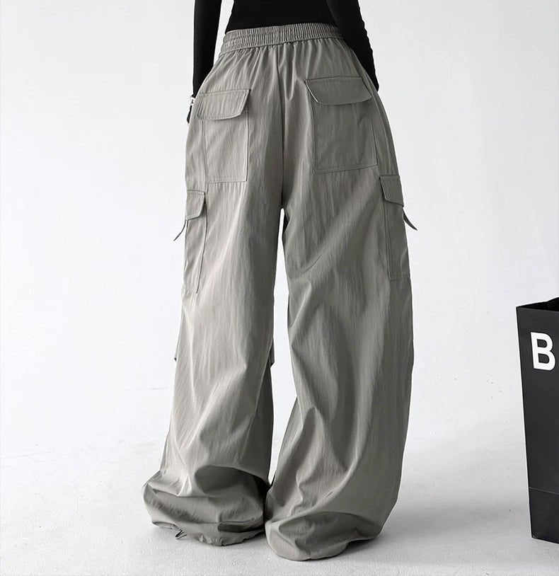 Cargo-Pocket Wide-Leg Pants - COPPING THREADS - CT ORIGINALS