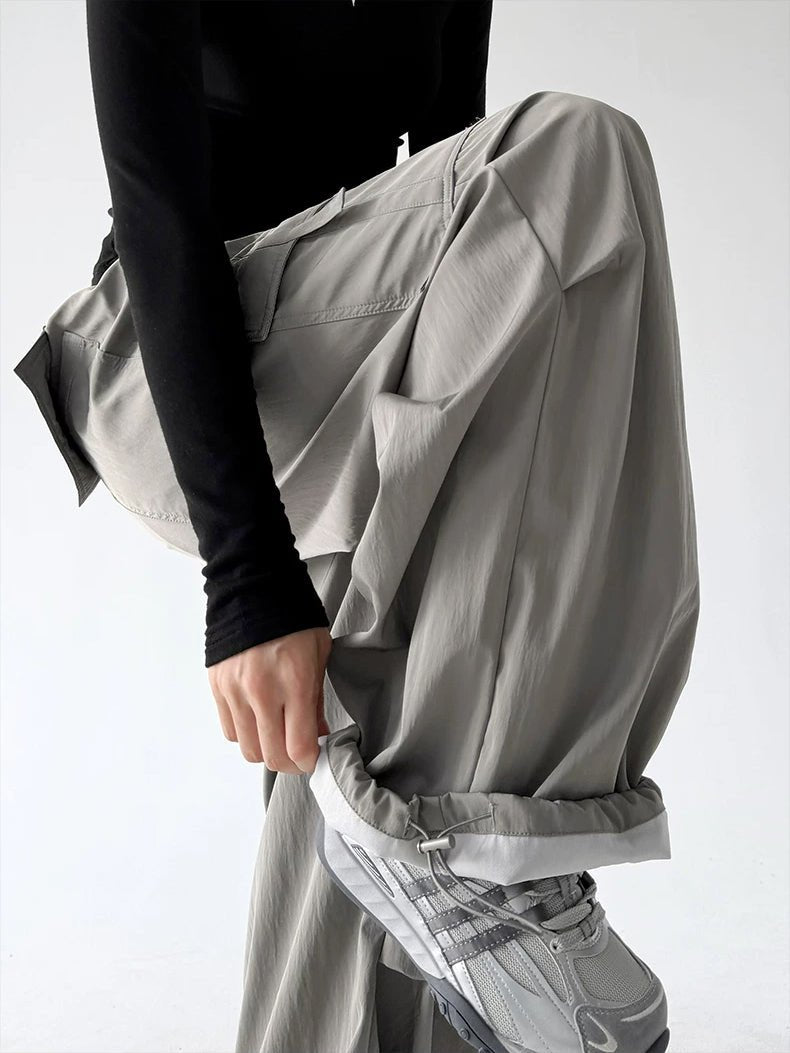 Cargo-Pocket Wide-Leg Pants - COPPING THREADS - CT ORIGINALS