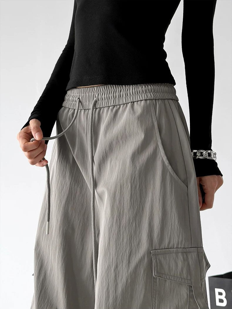 Cargo-Pocket Wide-Leg Pants - COPPING THREADS - CT ORIGINALS