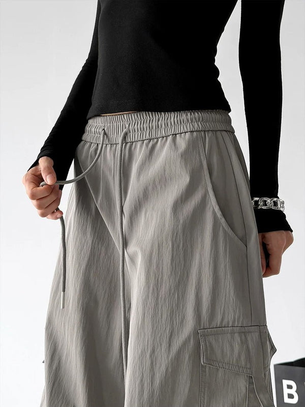 Cargo-Pocket Wide-Leg Pants - COPPING THREADS - CT ORIGINALS