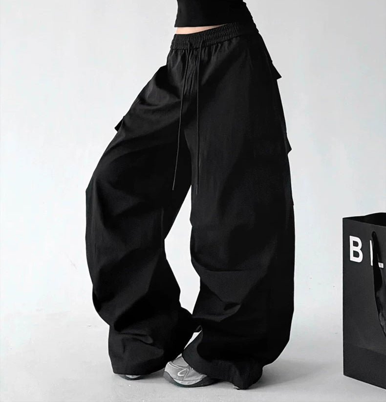 Cargo-Pocket Wide-Leg Pants - COPPING THREADS - CT ORIGINALS