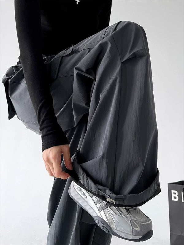 Cargo-Pocket Wide-Leg Pants - COPPING THREADS - CT ORIGINALS