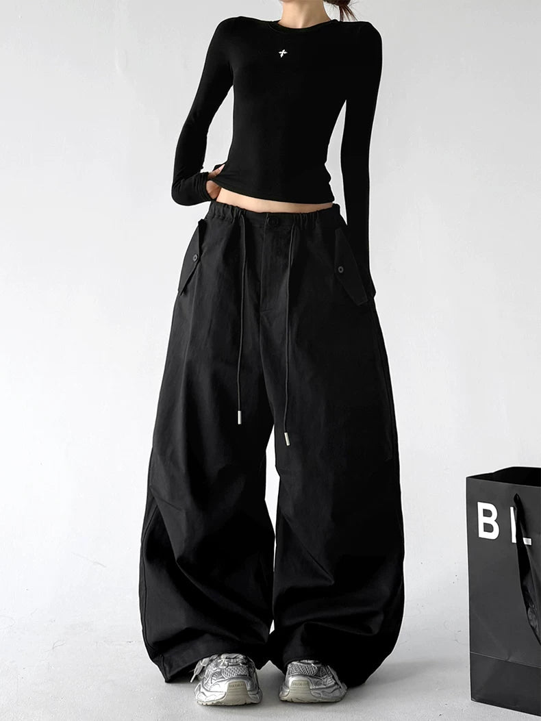 Cargo Wide-Leg Pants - COPPING THREADS - CT ORIGINALS