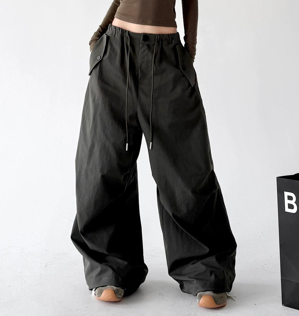 Cargo Wide-Leg Pants - COPPING THREADS - CT ORIGINALS