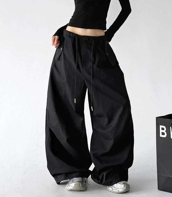 Cargo Wide-Leg Pants - COPPING THREADS - CT ORIGINALS