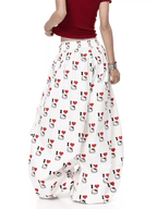 Cartoon Kitty Print Paratrooper Trousers - COPPING THREADS - CT Select