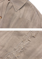 Carved Stitch Vintage Distressed Shirt - COPPING THREADS - APRIORITY