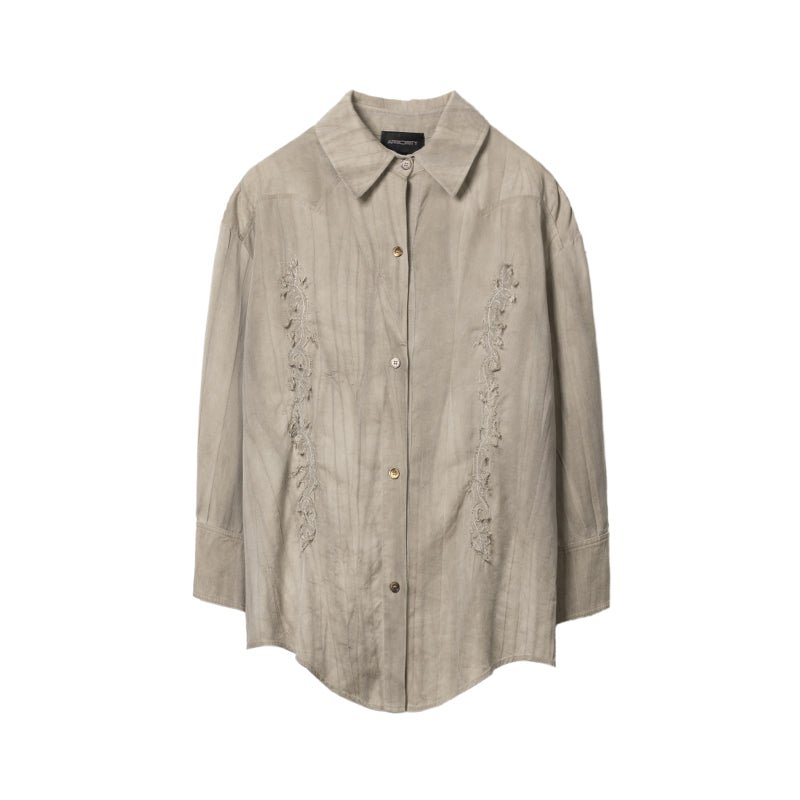 Carved Stitch Vintage Distressed Shirt - COPPING THREADS - APRIORITY