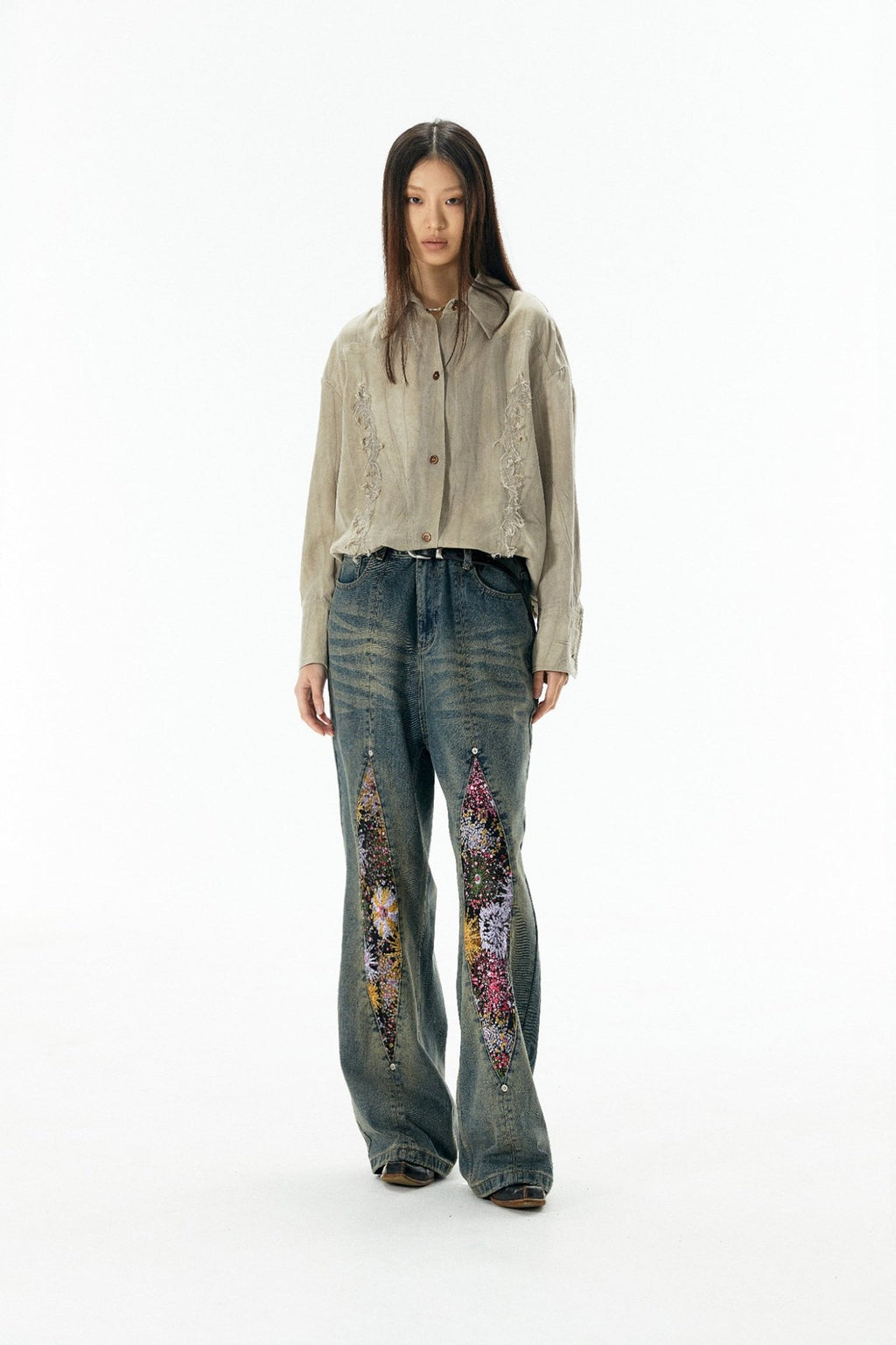 Carved Stitch Vintage Distressed Shirt - COPPING THREADS - APRIORITY