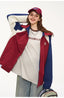 CATTEE Color Block Baseball Hooded Jacket - COPPING THREADS - CATTEE