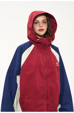 CATTEE Color Block Baseball Hooded Jacket - COPPING THREADS - CATTEE