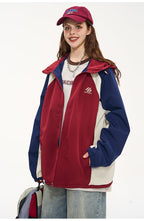 CATTEE Color Block Baseball Hooded Jacket - COPPING THREADS - CATTEE