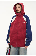 CATTEE Color Block Baseball Hooded Jacket - COPPING THREADS - CATTEE