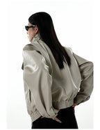 CATTEE Faux Leather Lapel Jacket - COPPING THREADS - CATTEE