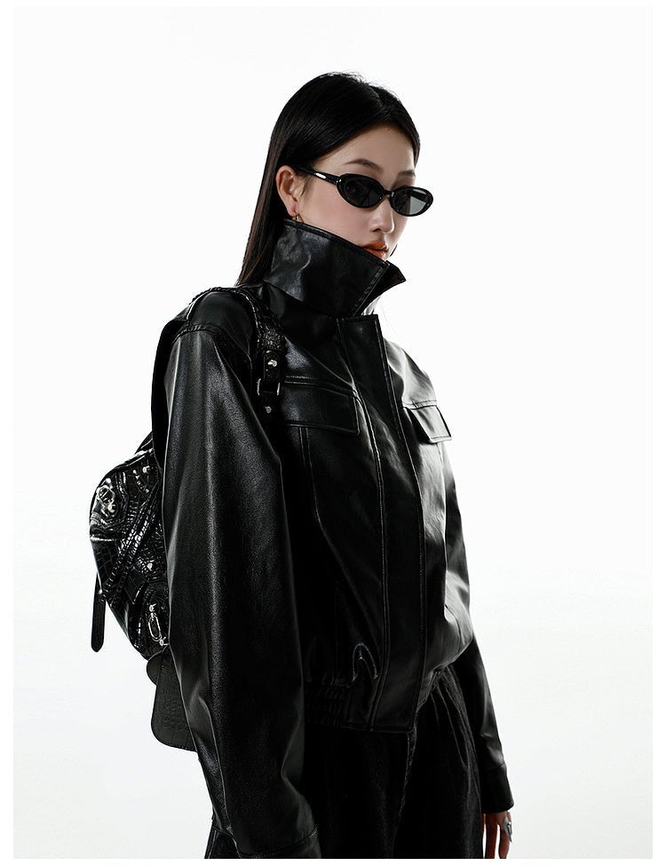 CATTEE Reversjacke aus Kunstleder Zweitbild