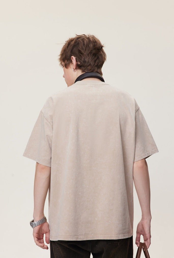 CATTEE Heavyweight Vintage Washed Tee - COPPING THREADS - CATTEE